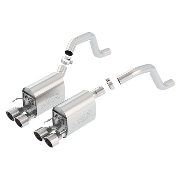 C6 Corvette Z06/ C6 Corvette ZR1 2006-2013 Axle-Back Exhaust System S-Type II