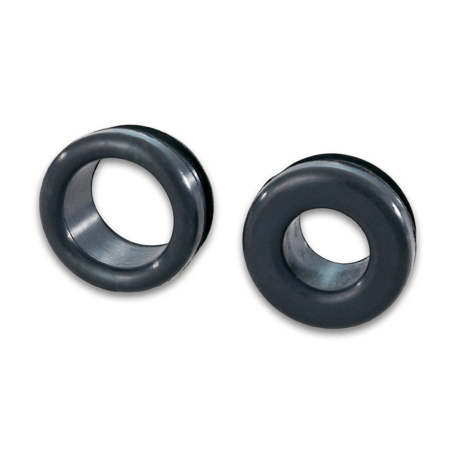 Engine Valve Cover Grommet Set; One For Breather; One For PCV; 1.22 Inch Hole