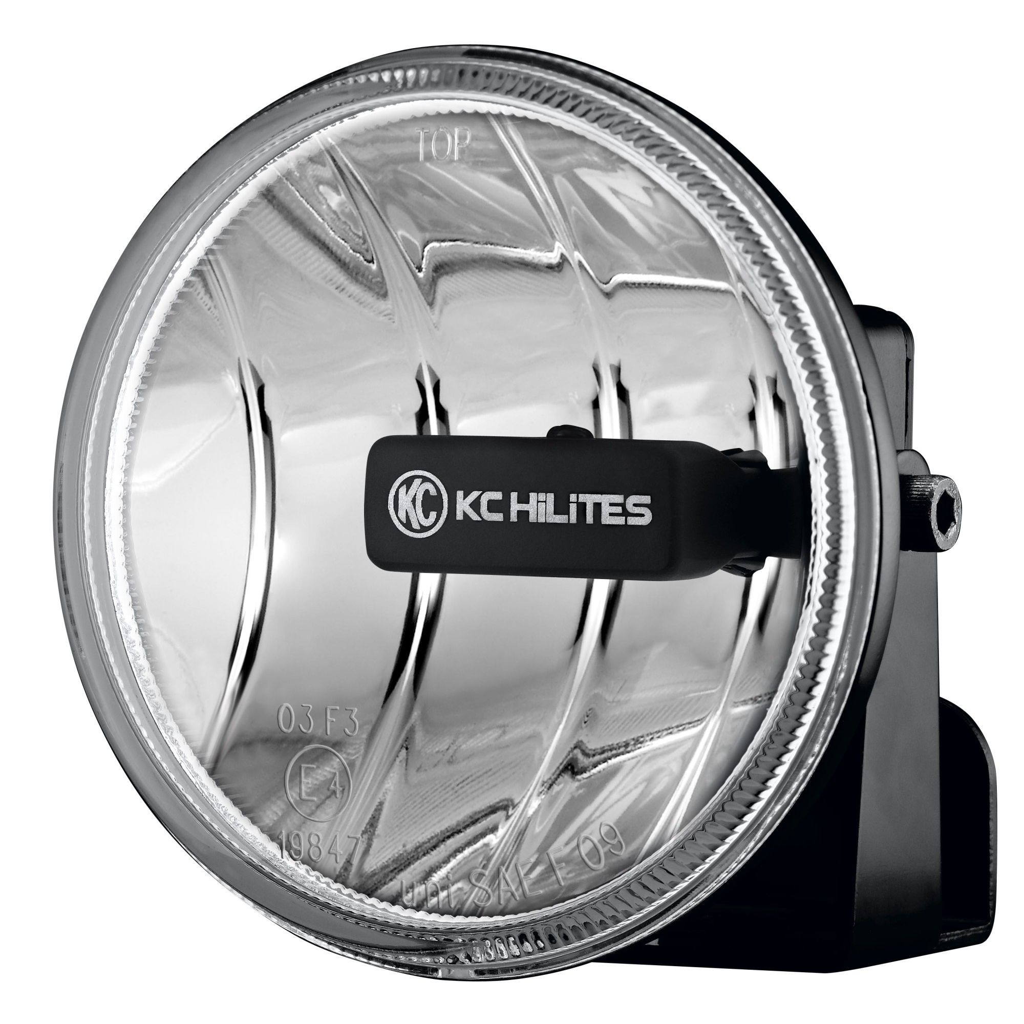 KC Hilites 4 in Gravity LED G4 - Single Light - SAE/ECE - 10W Fog Beam