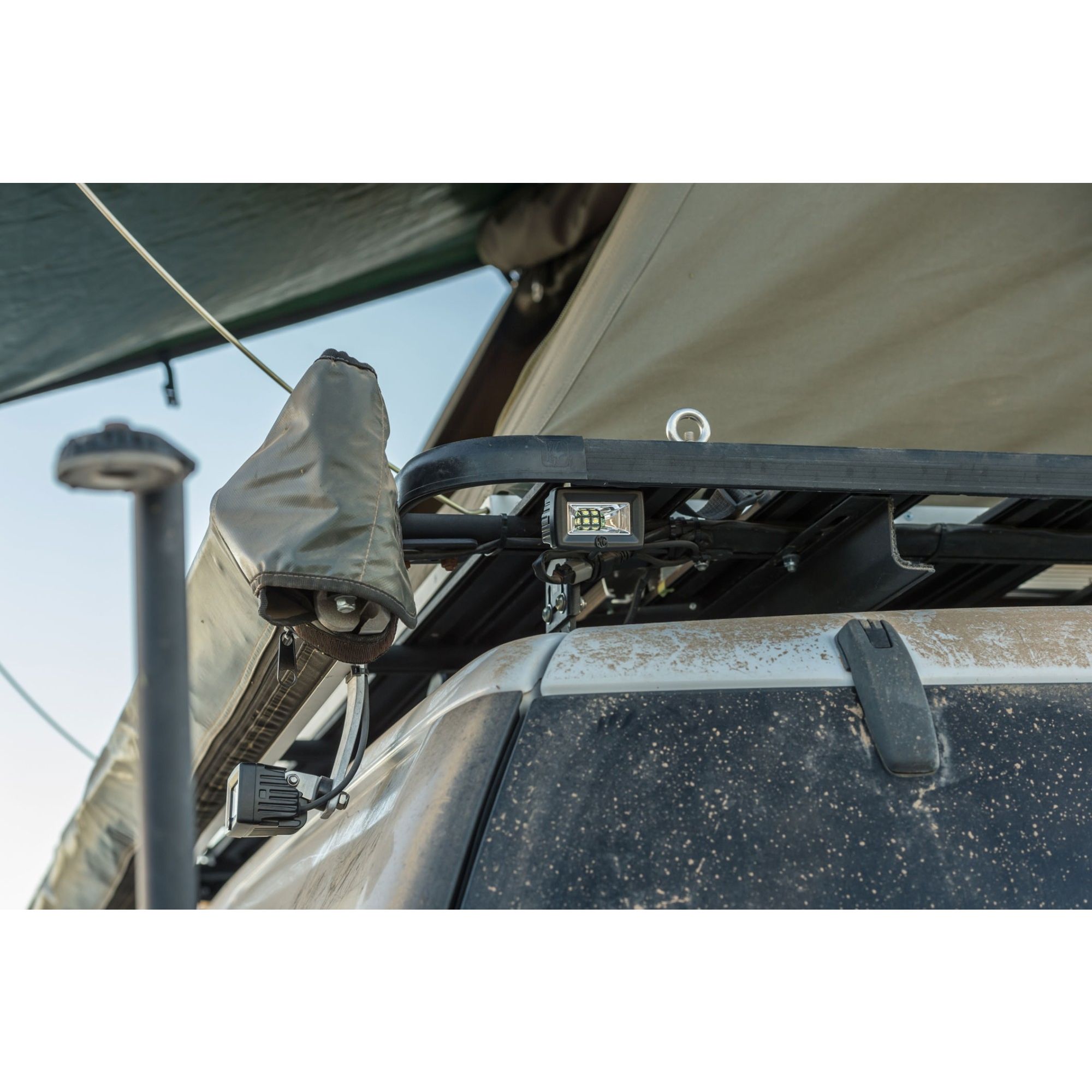 KC Hilites 2 in C-Series C2 LED - Single Light - Backup - 20W Flood Beam