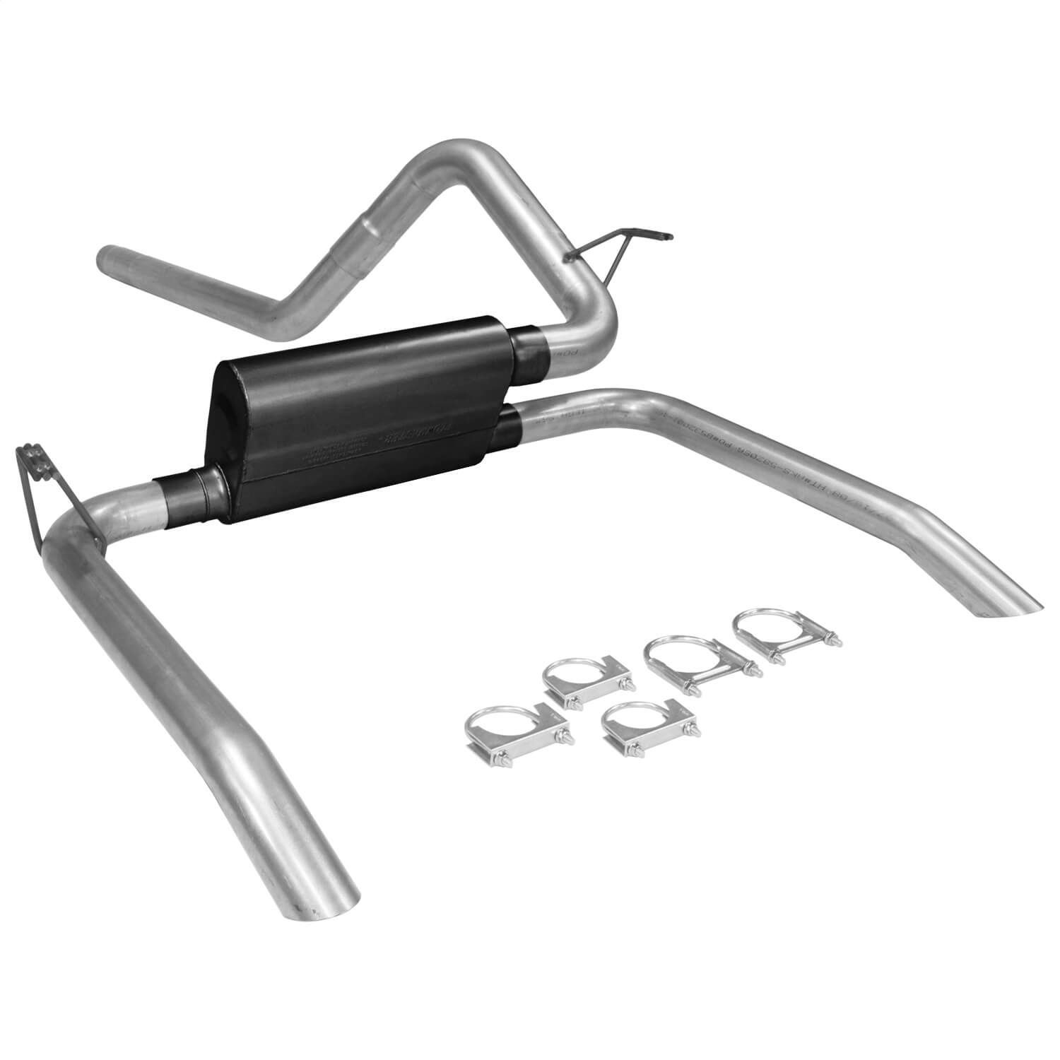 Flowmaster 17133 Cat-back System - Dual Rear Exit - American Thunder - Aggressive Sound
