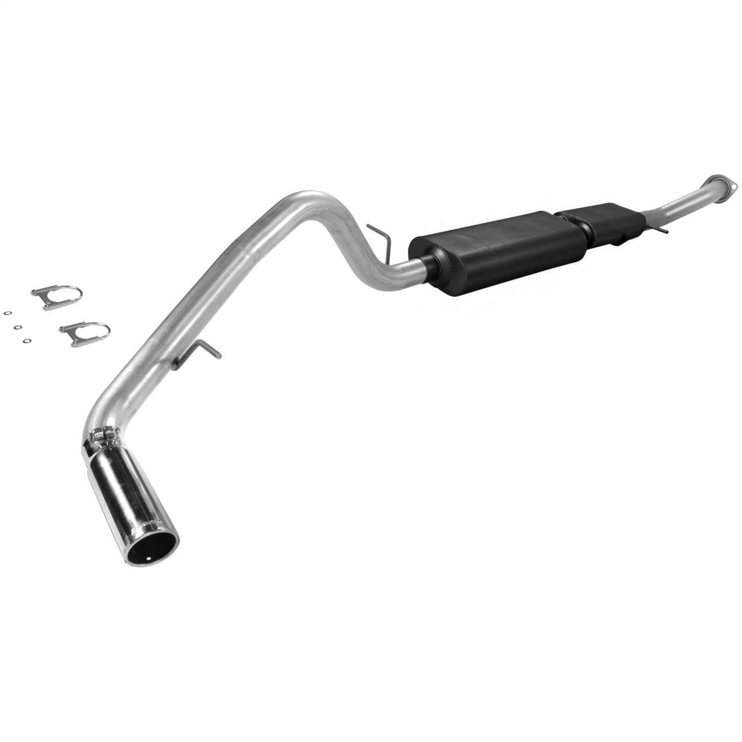 Flowmaster 17341 Cat-back System - Single Side Exit - Force II - Mild Sound