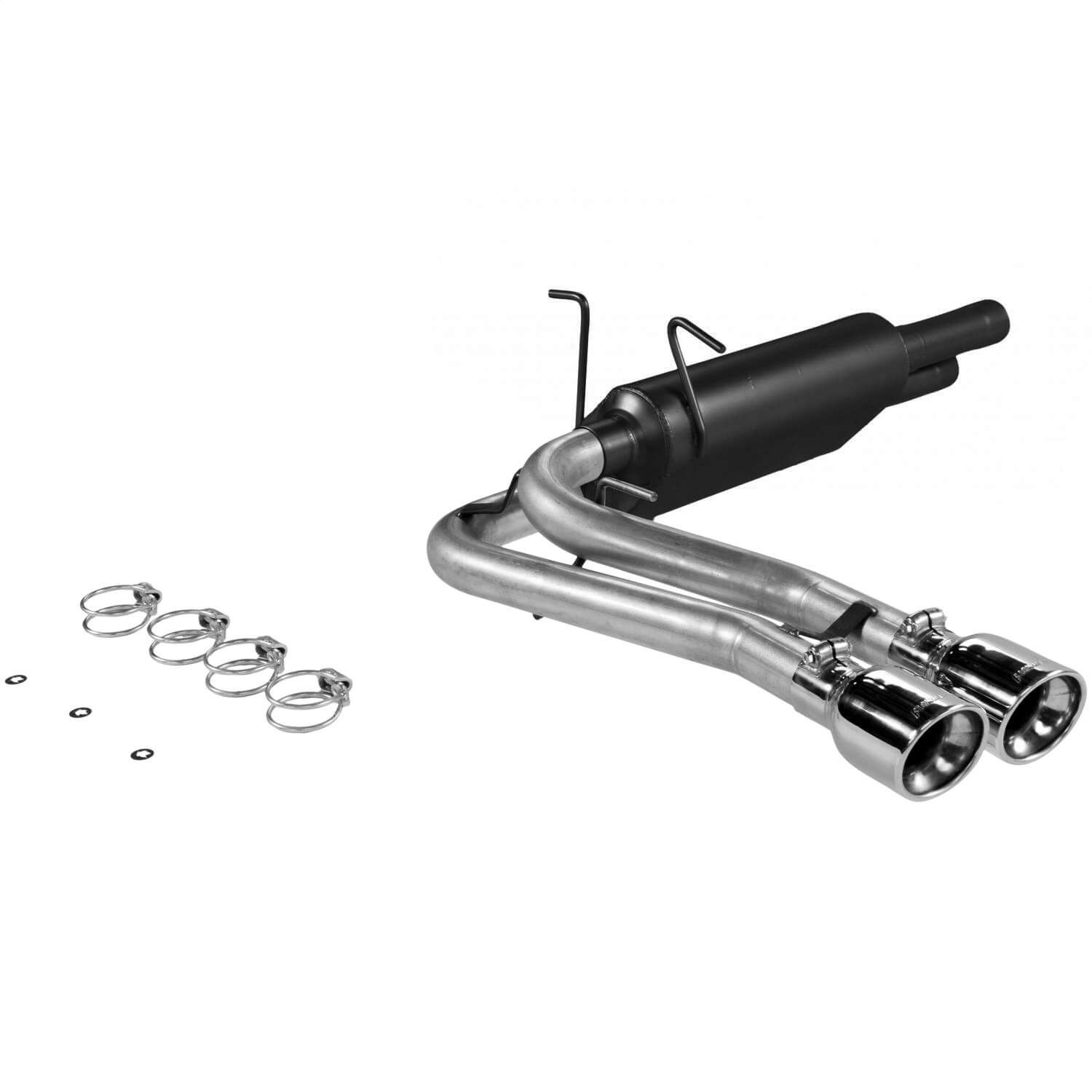 Flowmaster 17367 Cat-back System - Dual Same Side Exit - American Thunder - Moderate/Aggressive