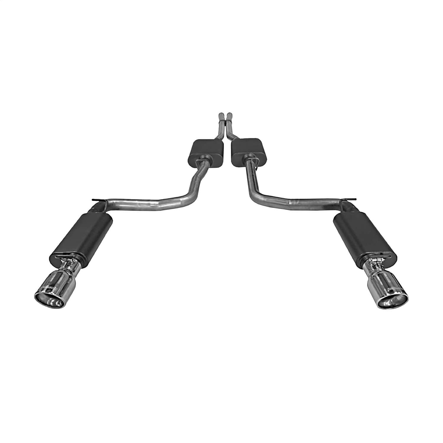Flowmaster 17405 Cat-back System - Dual Rear Exit - Force II - Mild/Moderate Sound