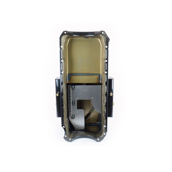 Canton 18-360 Oil Pan For Big Block Chevy Mark 4 Marine 10 Qt Oil Pan Black