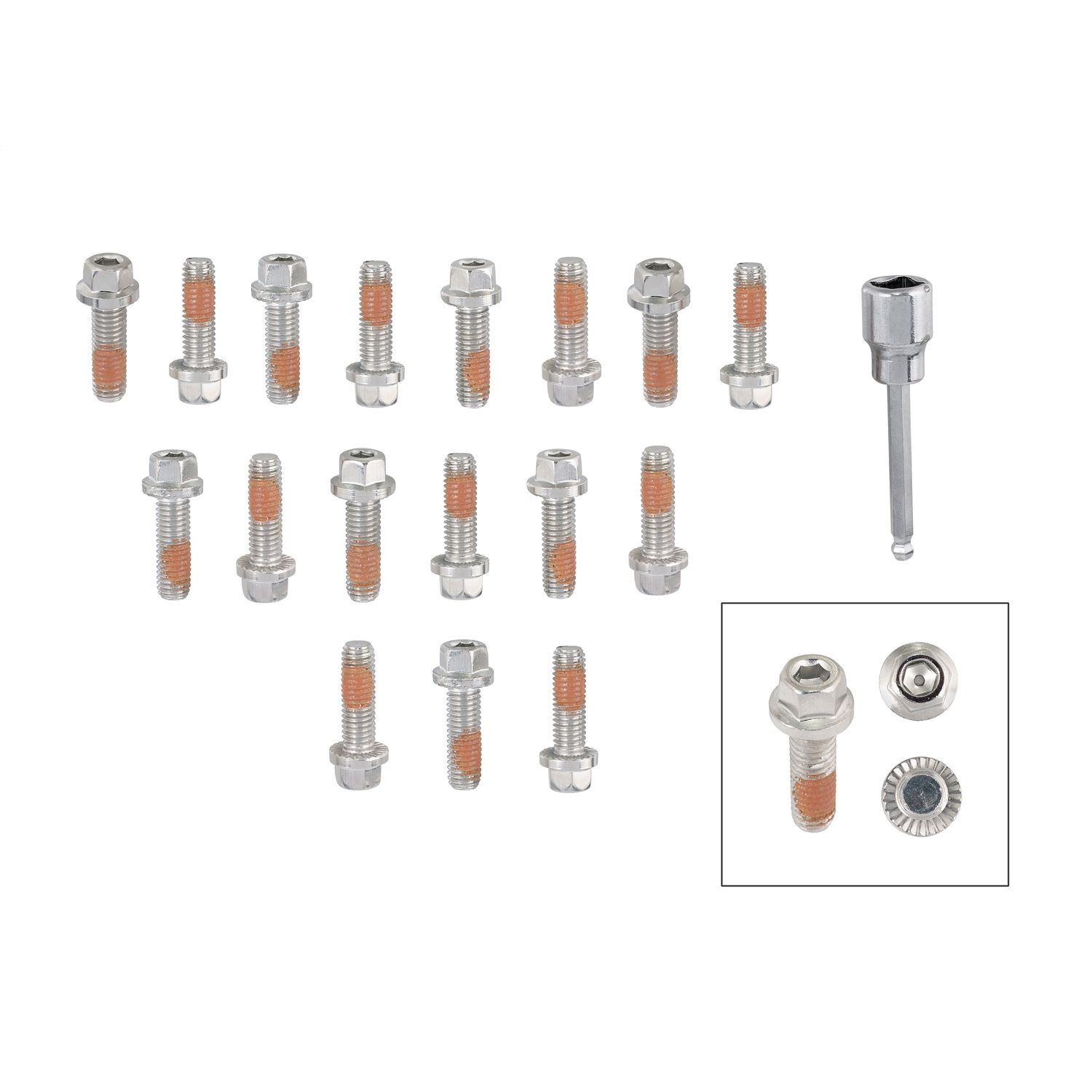 HEADLOCK Locking Header Bolts