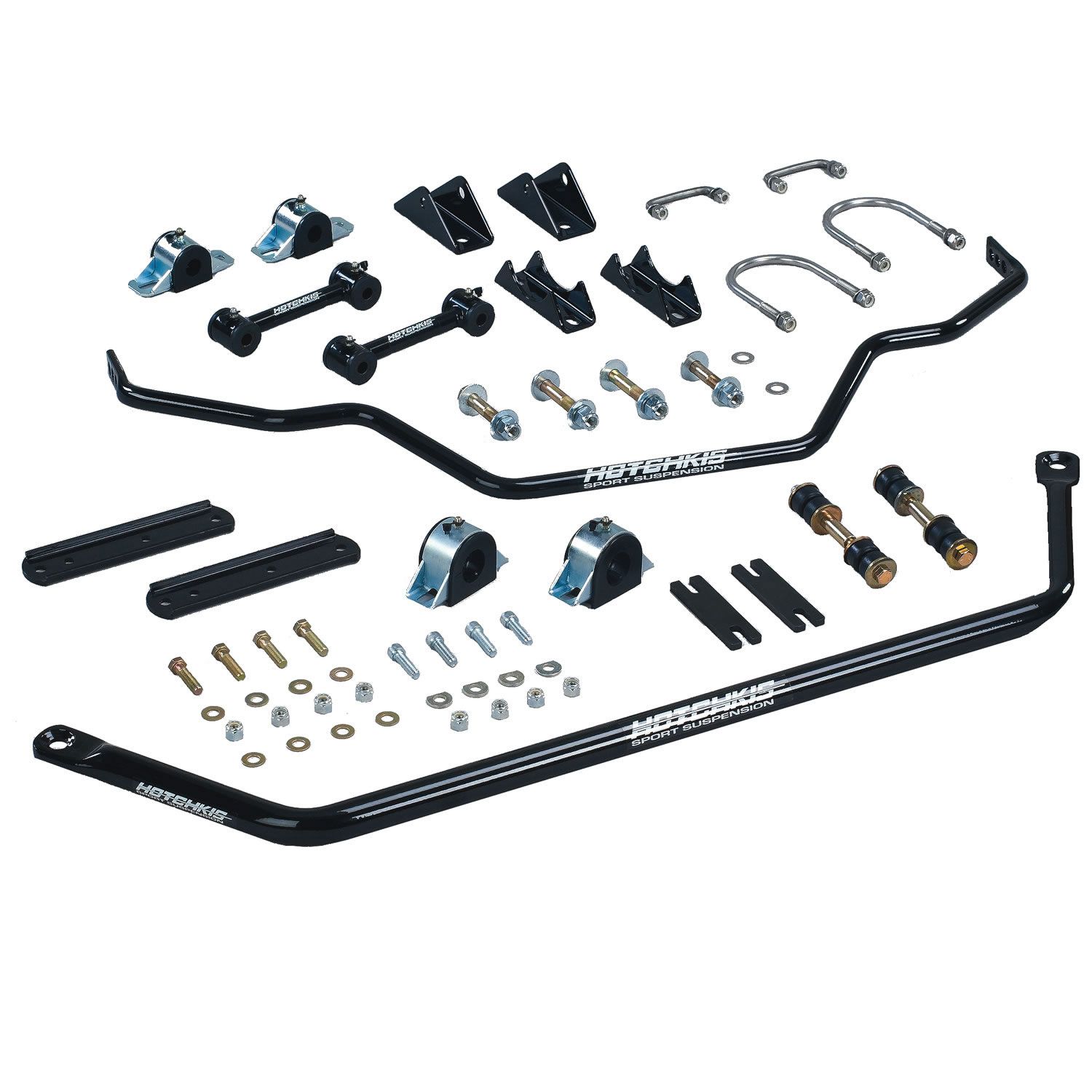 Hotchkis Sport Suspension Sway Bar Set 1970-1974 Mopar E Body. Welding is required.