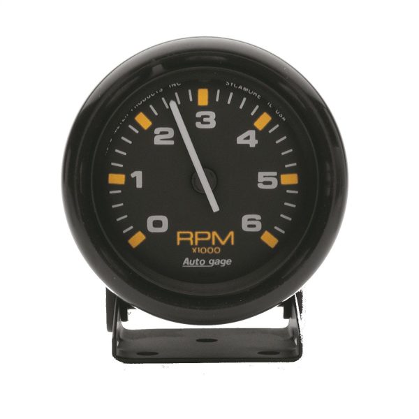2-3/4 in. PEDESTAL TACHOMETER, 0-6,000 RPM, AUTO GAGE