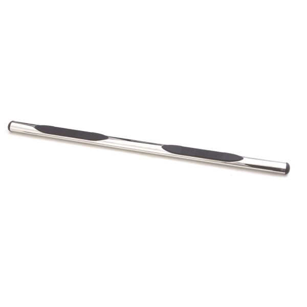 Lund 23591400 Polished Stainless Steel 4 Inch Oval Straight Nerf Bars for 1999-2016 Ford F-250/F-350/F-450 Super Duty Crew Cab