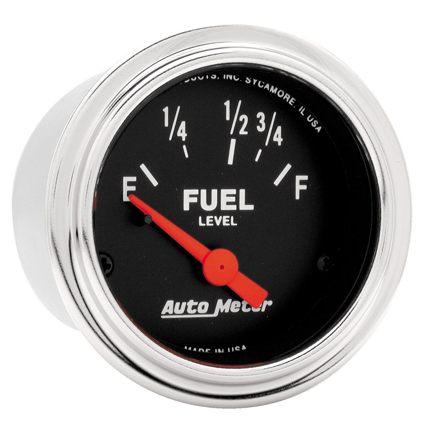 2-1/16 in. FUEL LEVEL, 73-10 O, TRAD. CHROME