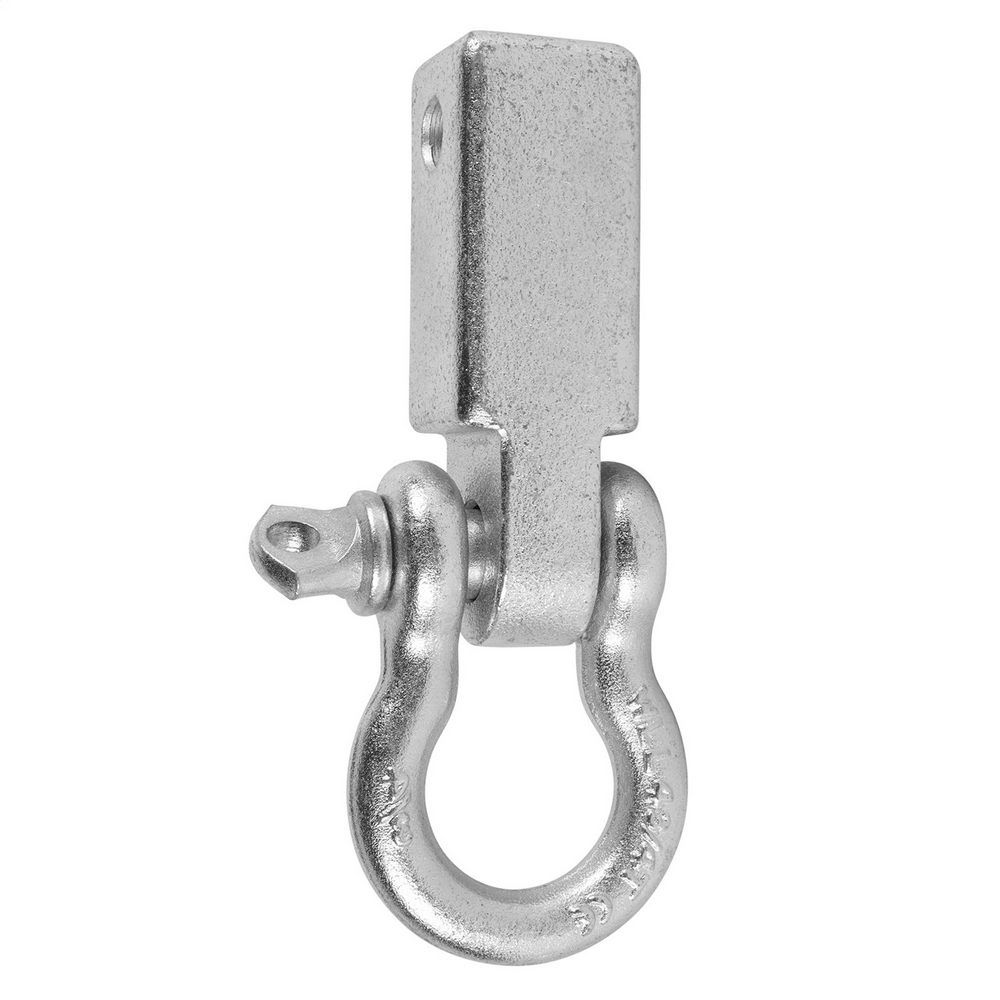 Receiver Hitch D-Ring - 3/4" 4.75 Ton Rating - Fits 2" Receiver - Zinc