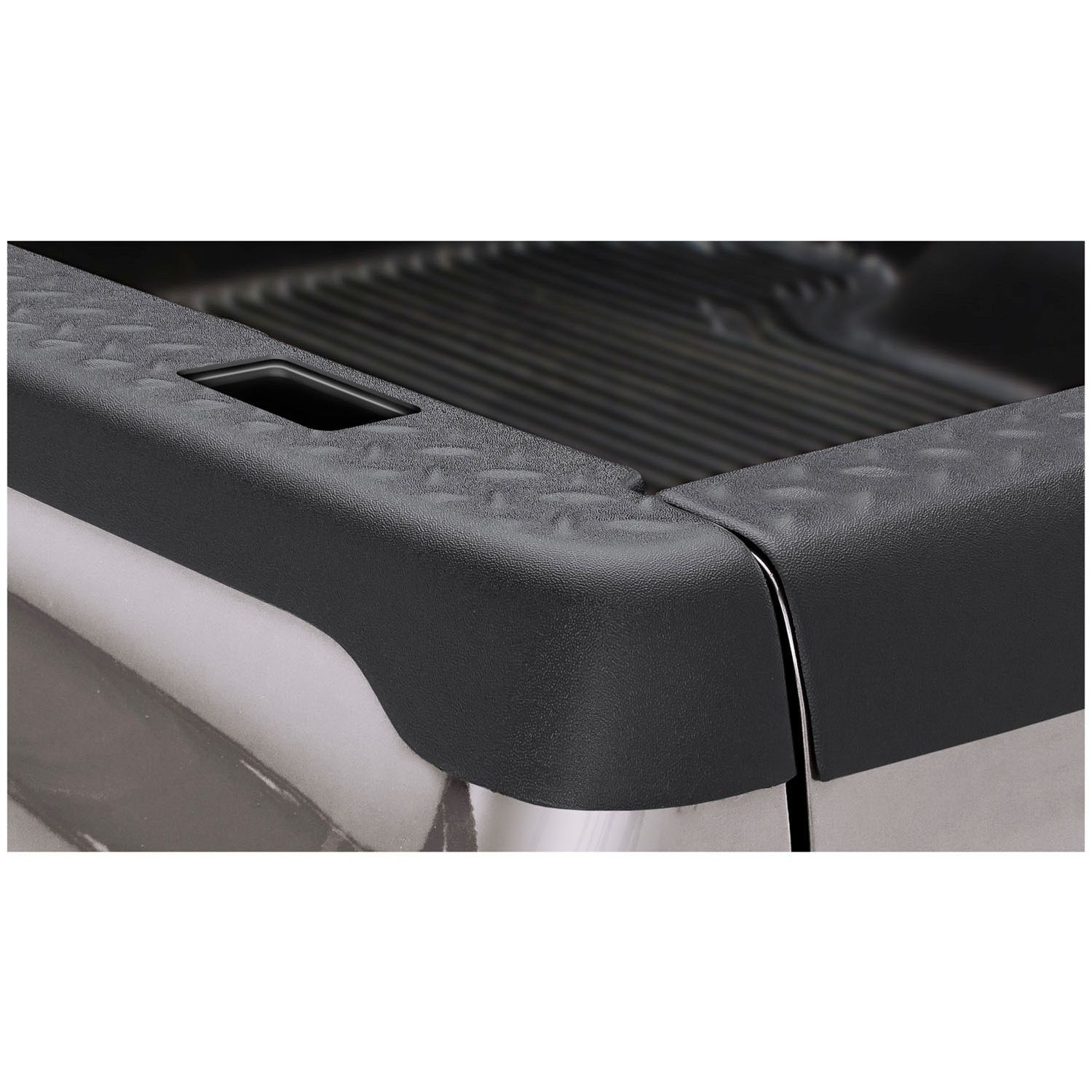 Bushwacker 29508 DiamondBack Ultimate BedRail Caps for 1993-2011 Ford Ranger; 1994-1997 Mazda B4000; Fits 72 In. Bed w/Stake Holes