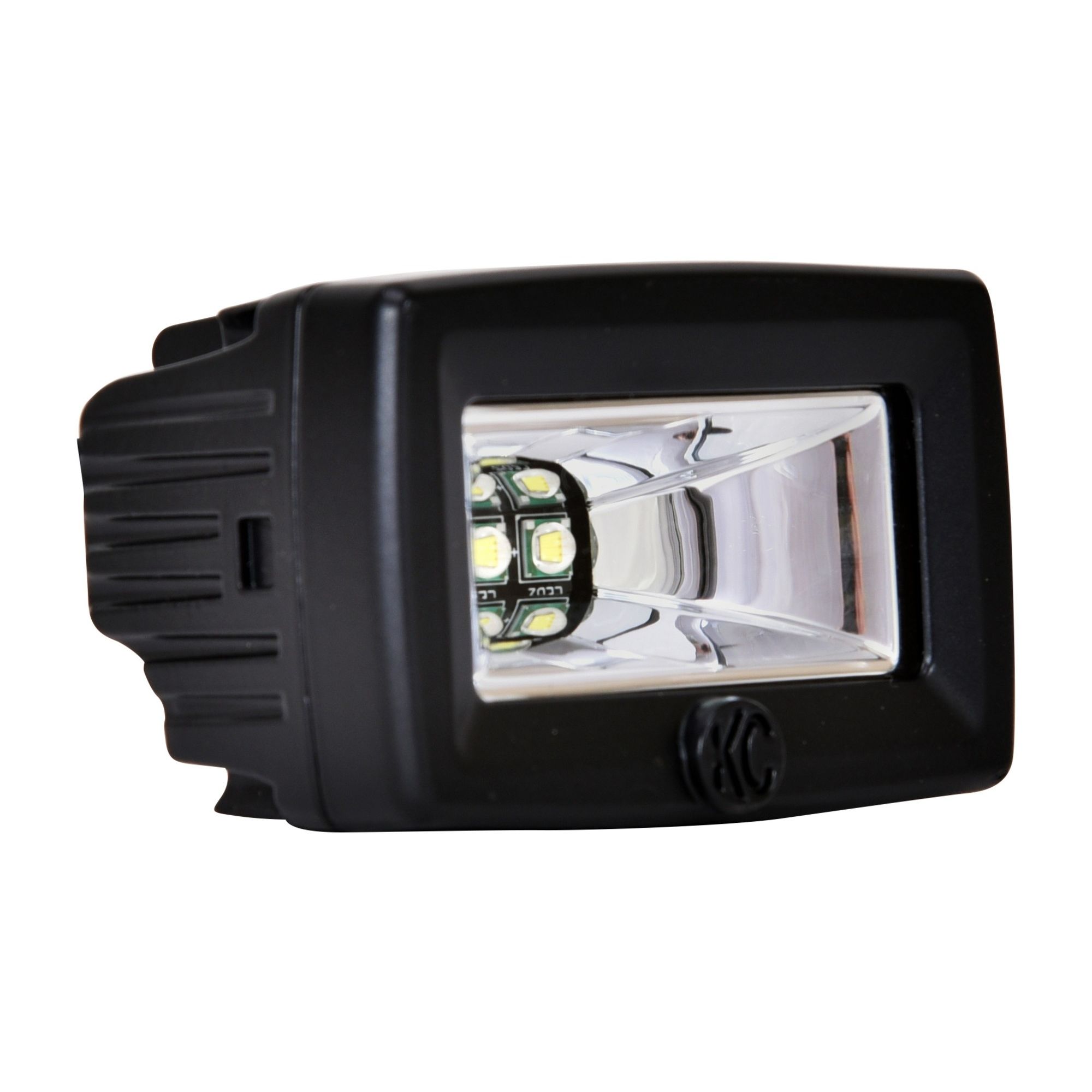 KC Hilites 2 in C-Series C2 LED - 2-Light System - 20W Flood Beam