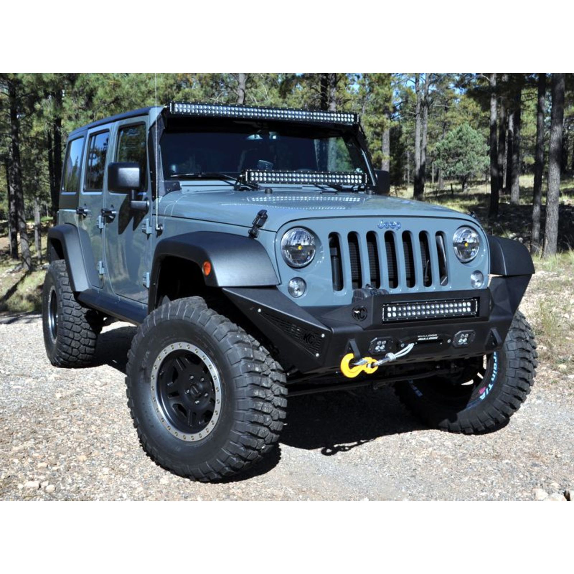 KC Hilites 30 in C-Series C30 LED - Light Bar System - 180W Combo Spot / Spread Beam - for 07-18 Jeep JK