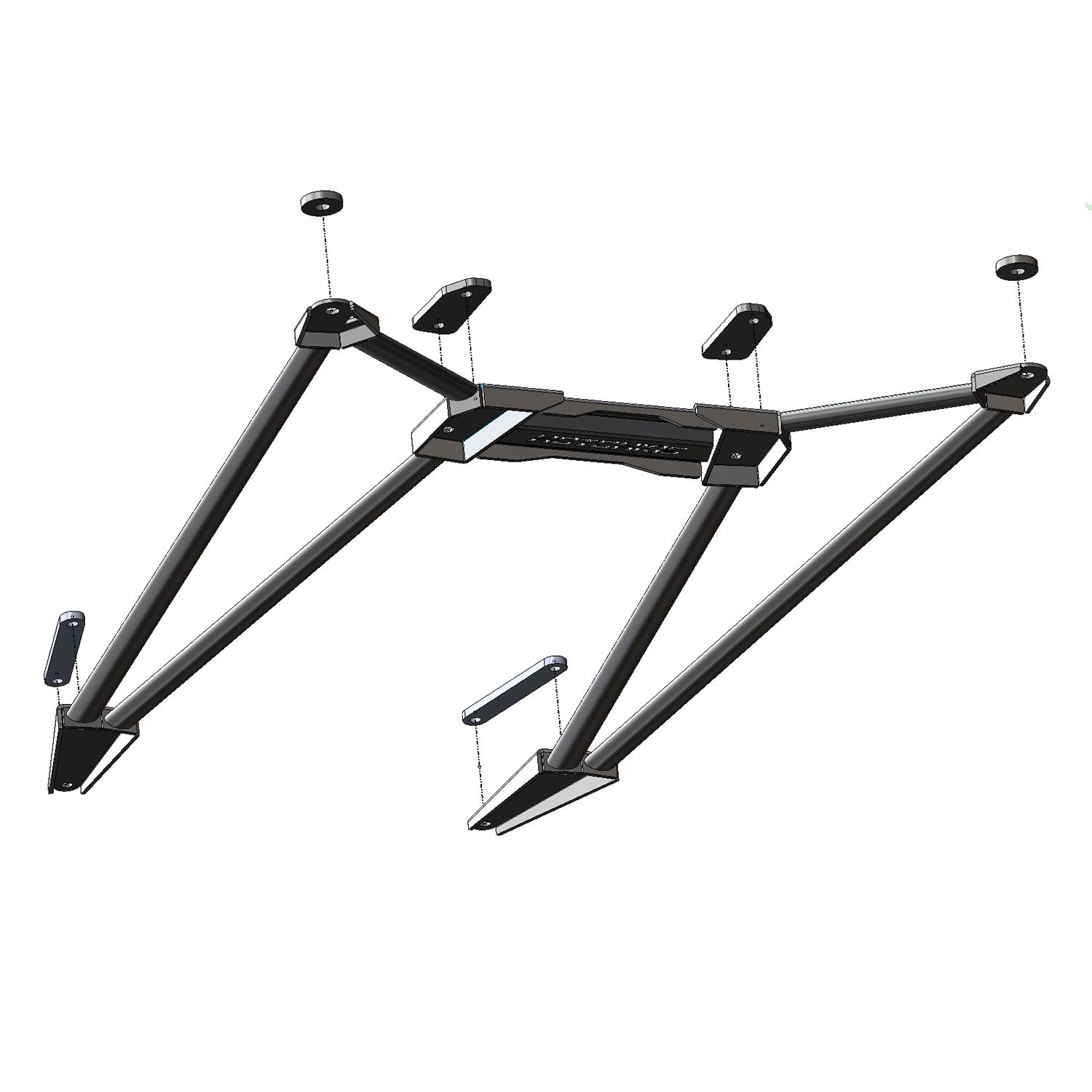 Hotchkis Sport Suspension Chassis Brace Spacer 2010 -2012 Camaro when installing Chassis Max Brace part # 20104