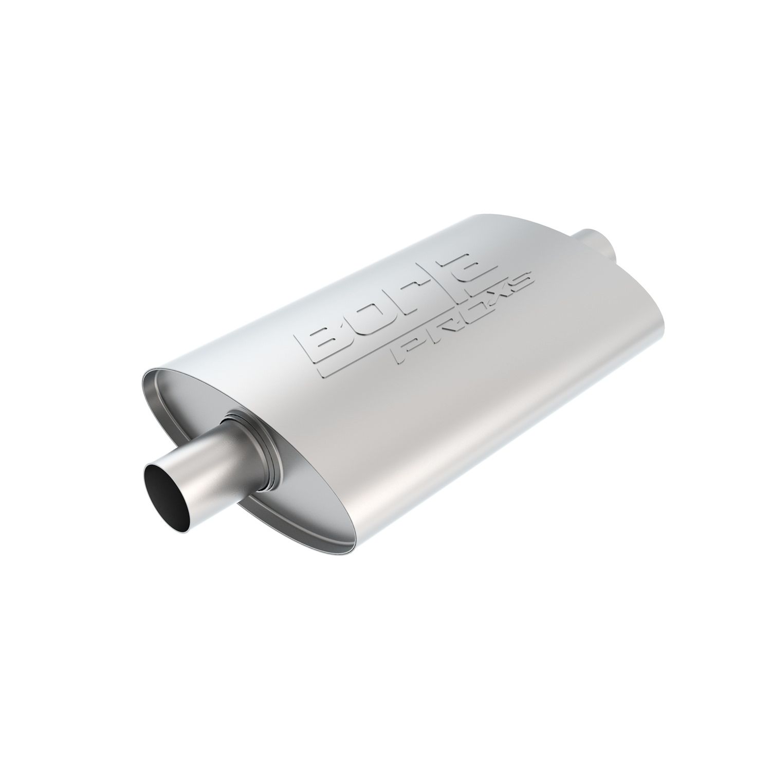ProXS Muffler? 2in Center Inlet/ 2in Center Outlet 4in x 9.5in Oval x 14in Long Body