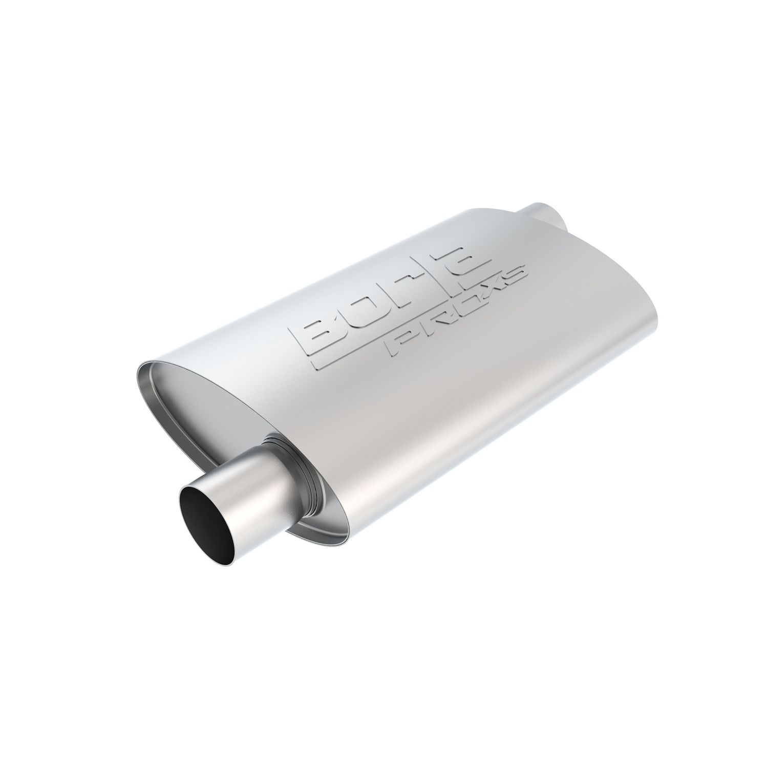 ProXS Muffler? 3in Offset Inlet/ 3in Offset Outlet 4in x 9.5in Oval x 14in Long Body