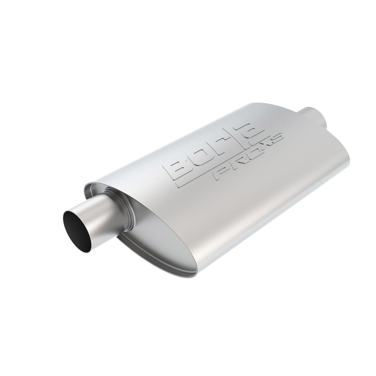 ProXS Muffler? 2.5in Offset Inlet/ 2.5in Center Outlet 4in x 9.5in Oval x 14in Long Body