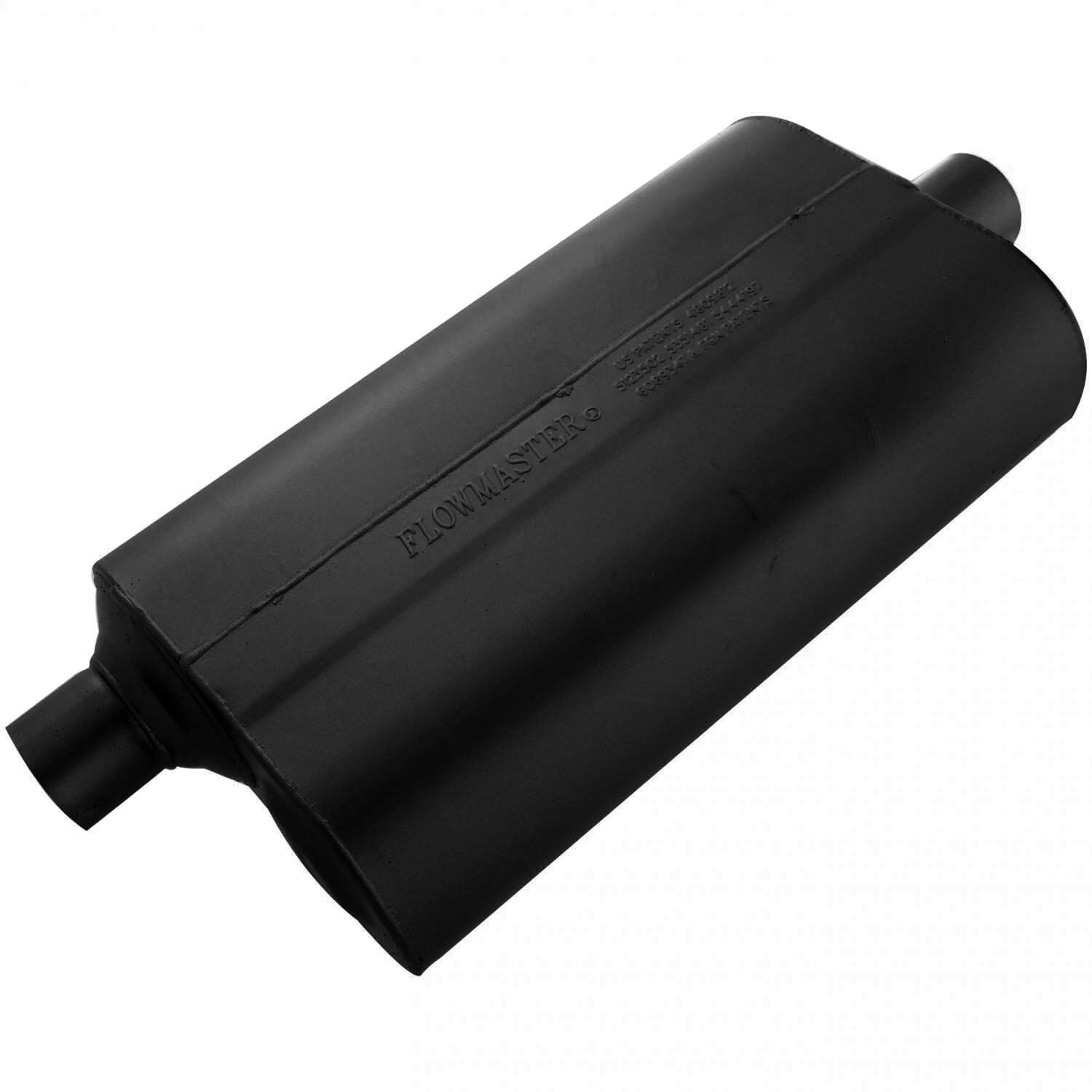 Flowmaster 52456 Super 50 Muffler - 2.25 Offset In / 2.25 Center Out - Mild Sound