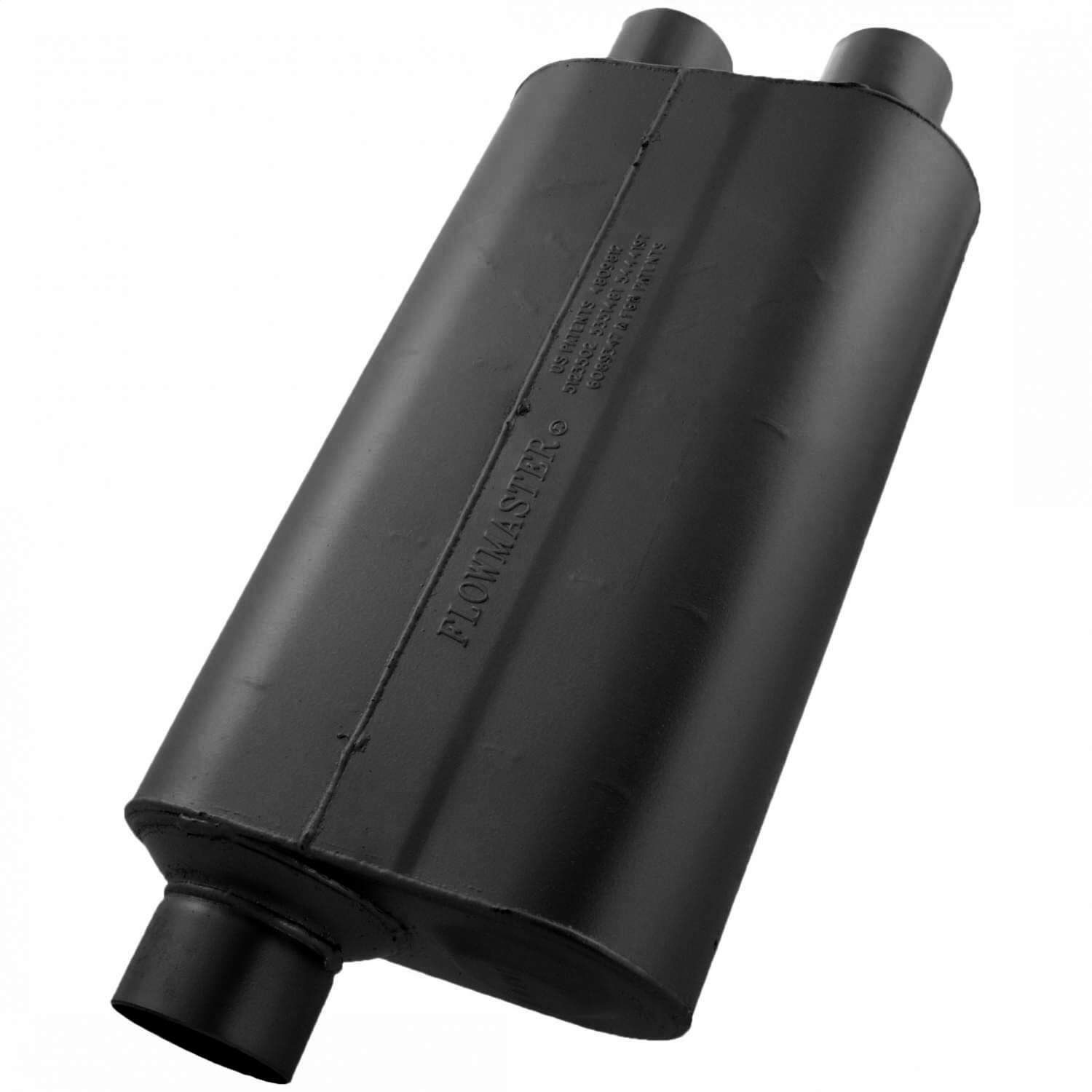 Flowmaster 530562 Super 50 Muffler - 3.00 Offset In / 2.50 Dual Out - Mild Sound