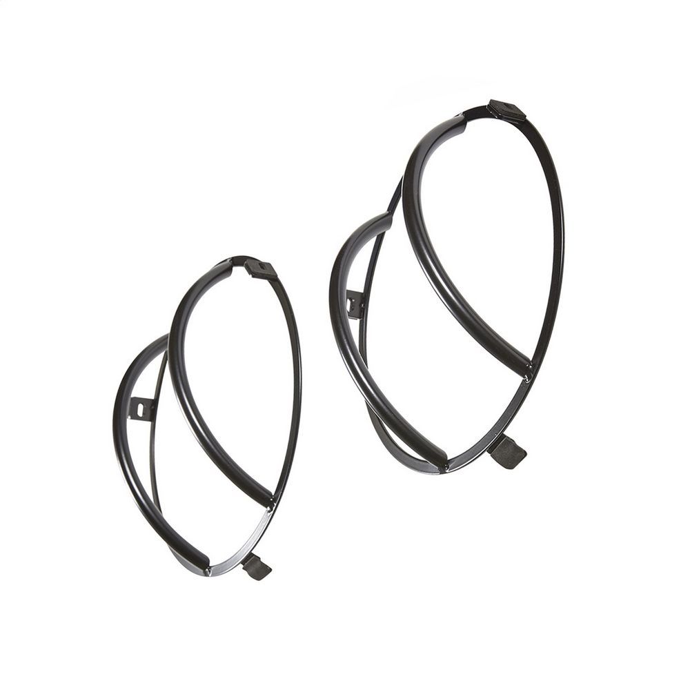 Euro Head Light Guards - Black - 2 Piece