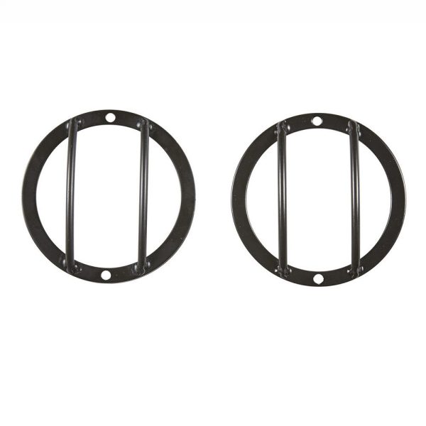 Euro Side Turn Signal Guards - Black - 2 Piece