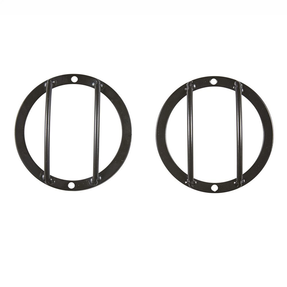 Euro Side Turn Signal Guards - Black - 2 Piece