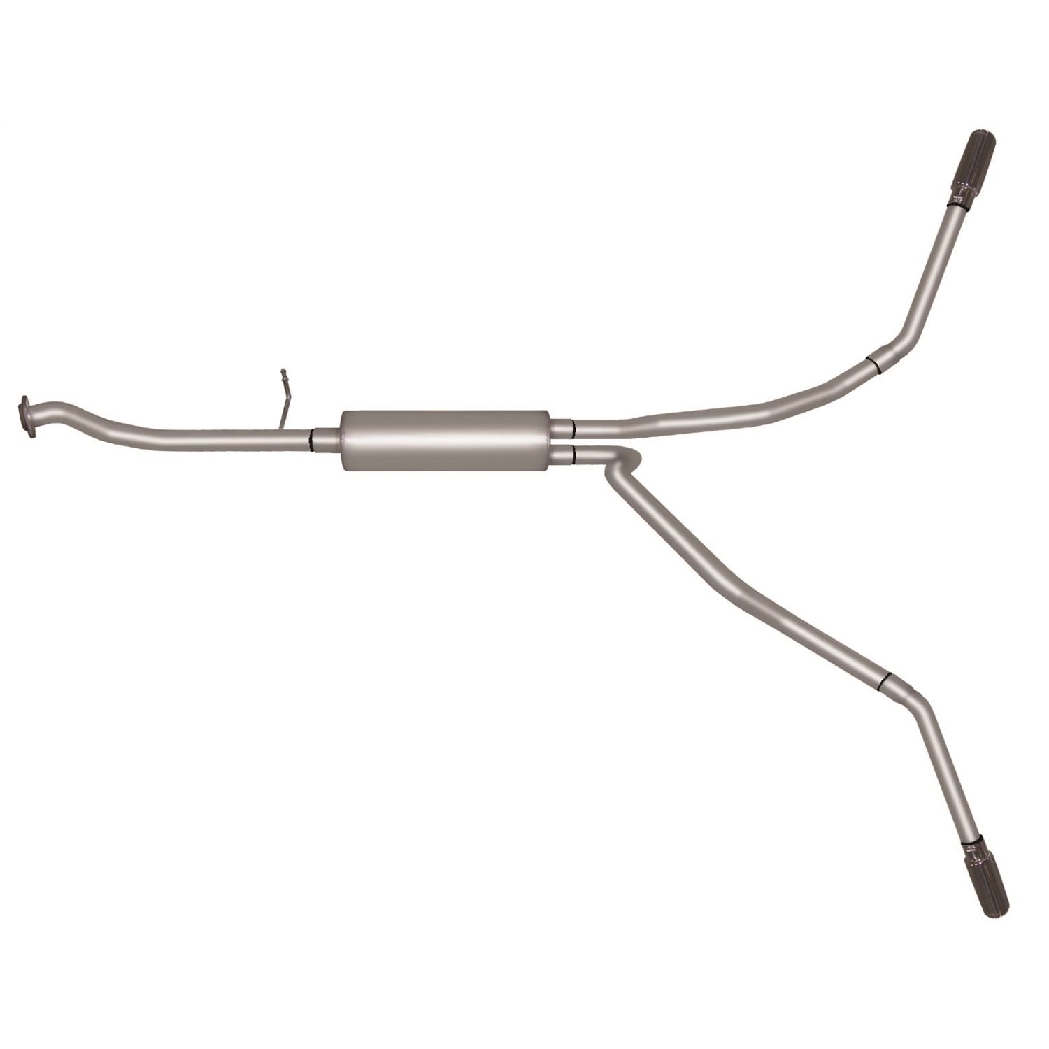 Cat-Back Dual Extreme Exhaust System; Stainless
