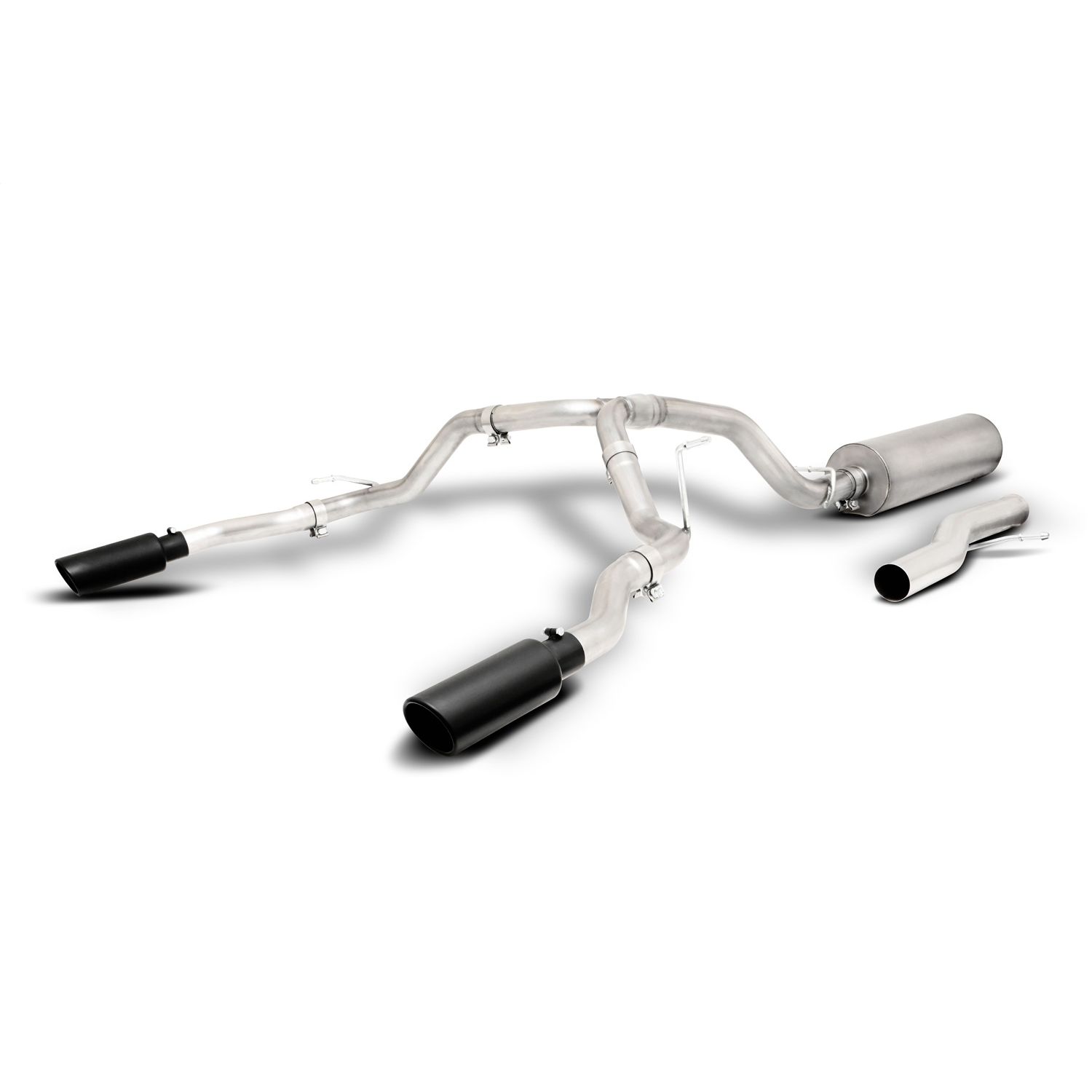 Dual Split Exhaust System