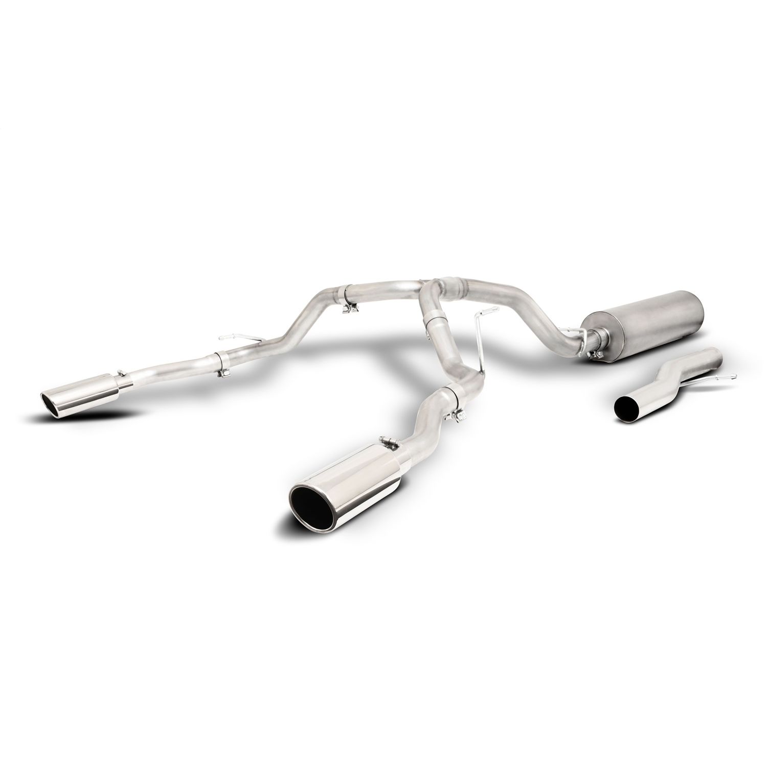 Dual Split Exhaust System