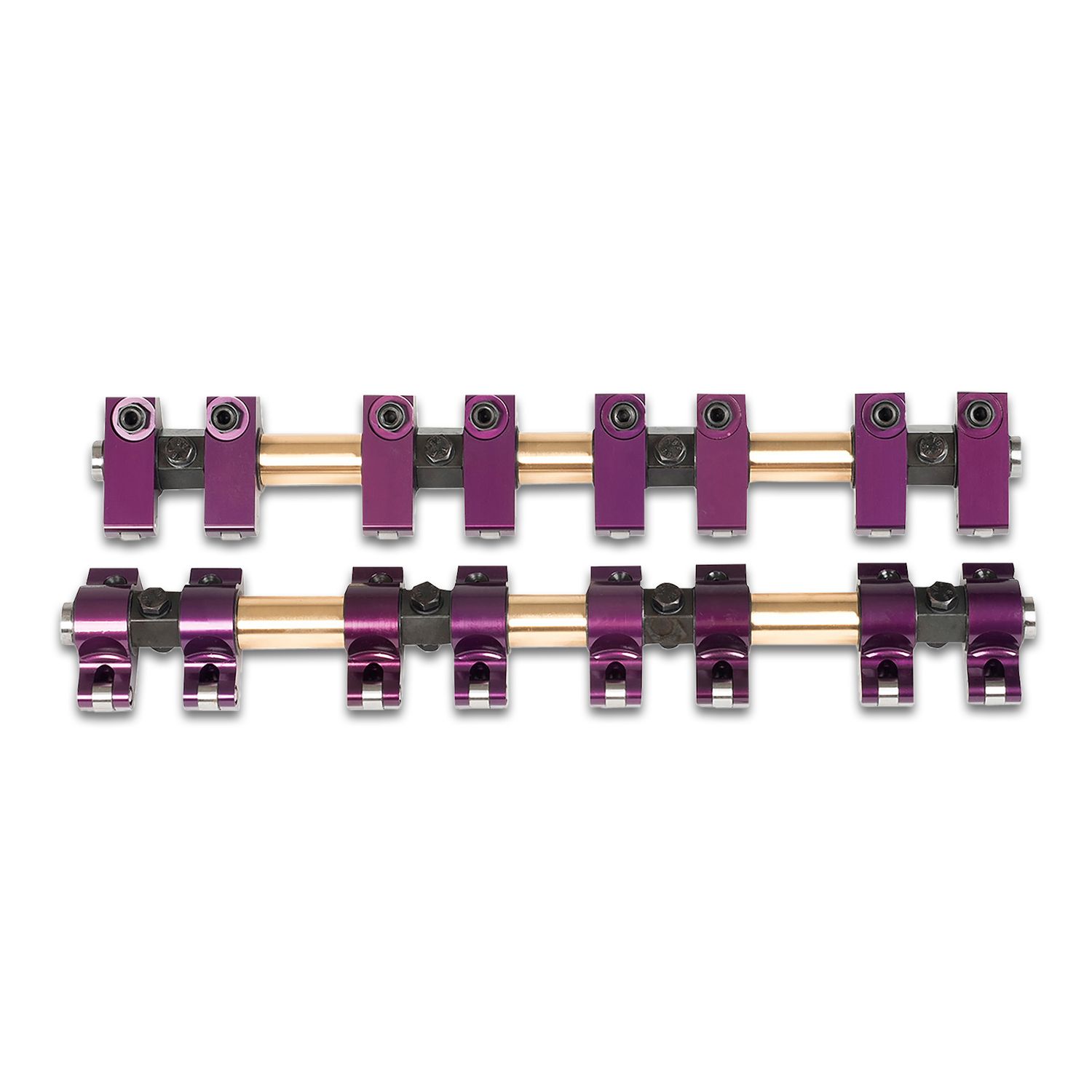 Roller Rocker Arm Set; 1.65 Ratio; Shaft Mount Style; Fits Buick 455 Engines