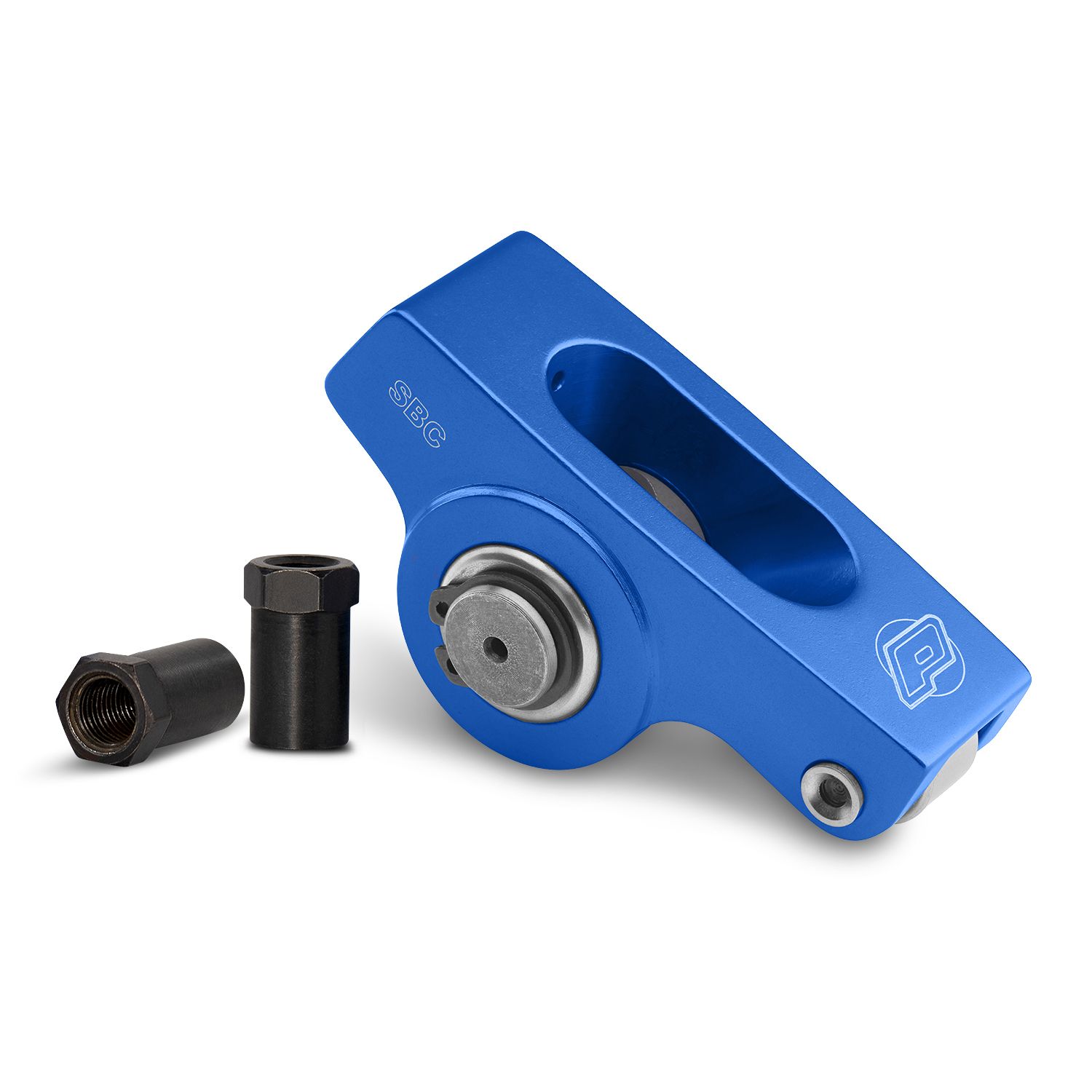 Engine Roller Rocker Arm Set; 1.5 Ratio 7/16 Stud; Aluminum ; Fits SB Chevy