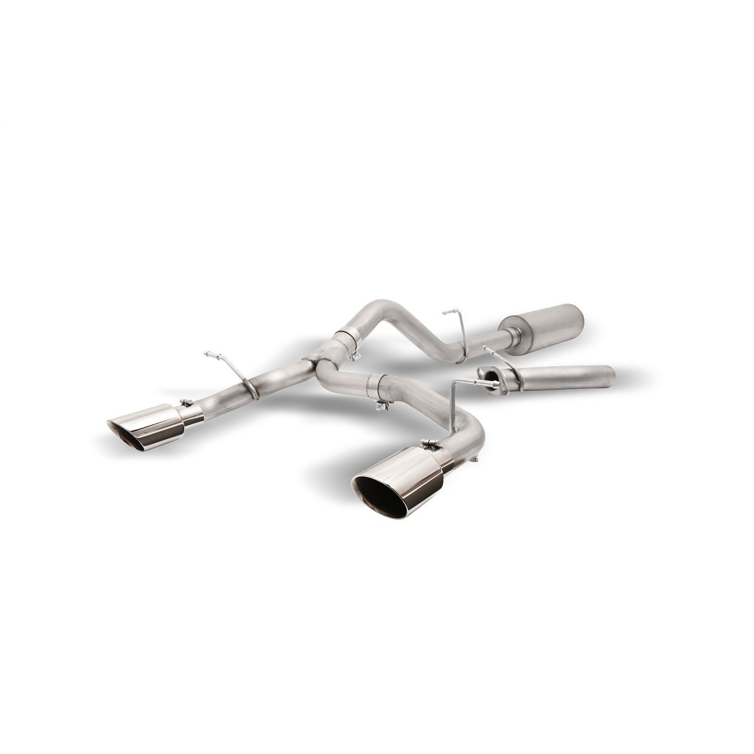 Dual Split Exhaust System