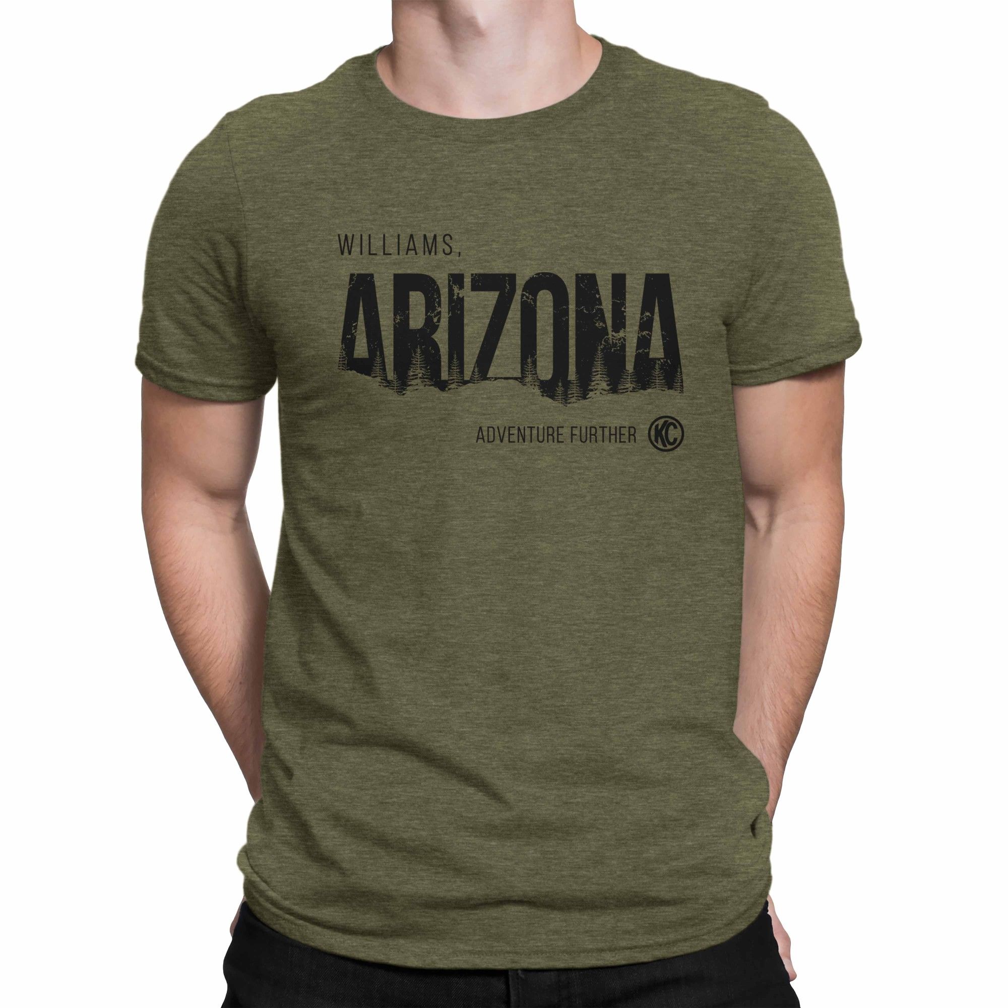 KC Arizona Tee Shirt - Arizona Green - X-Large