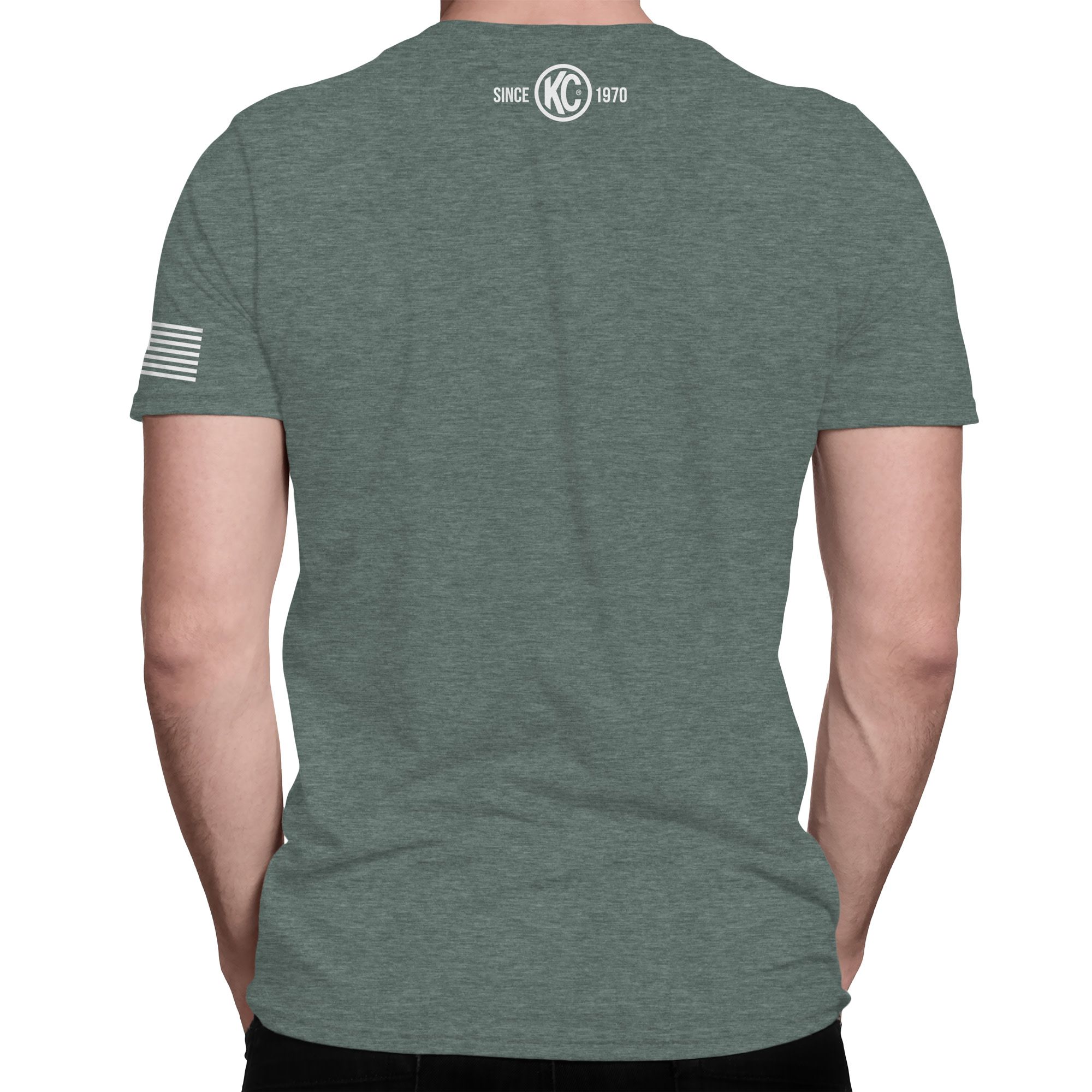 KC Eat Sleep  Camp Repeat Tee Shirt - Pine - 4X-Large