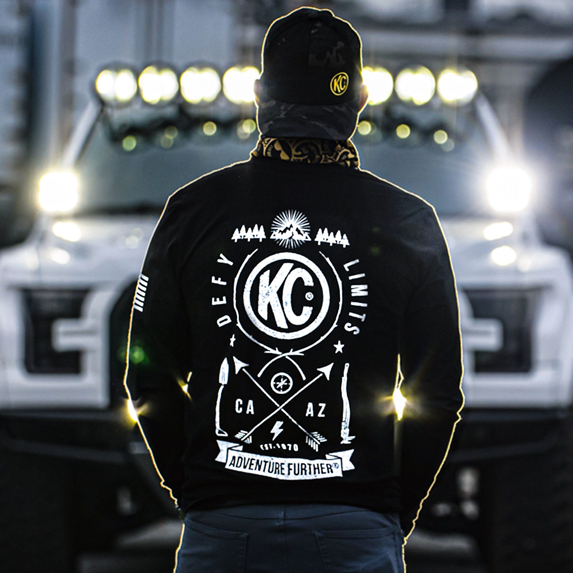 KC Trailblazer Long Sleeve Tee Shirt - Black - 4X-Large