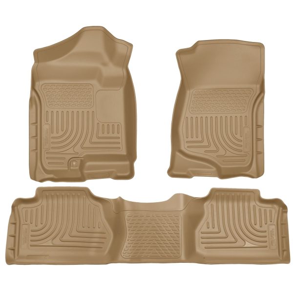 Front & 2nd Seat Floor Liners (Footwell Coverage)