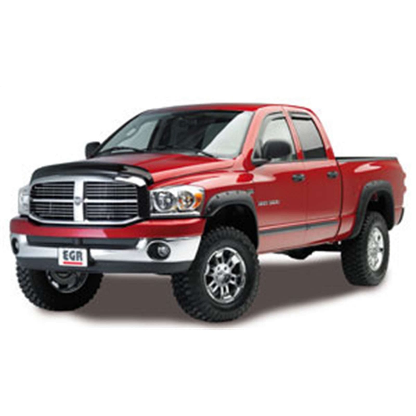 EGR - 792554 - USA Black Bolt-On Style Fender Flares