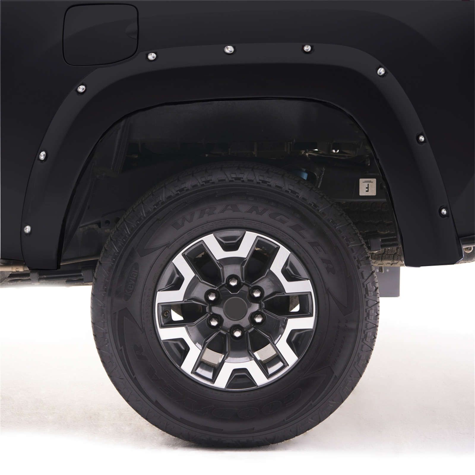 EGR - 792654-PXR - USA Black Color Match Style Fender Flares