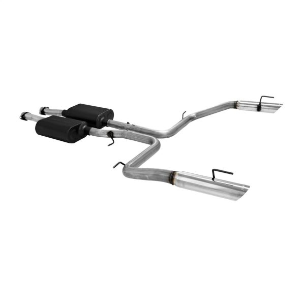 Flowmaster 817248 Cat-back System 409S - Dual Rear Exit - American Thunder - Moderate Sound
