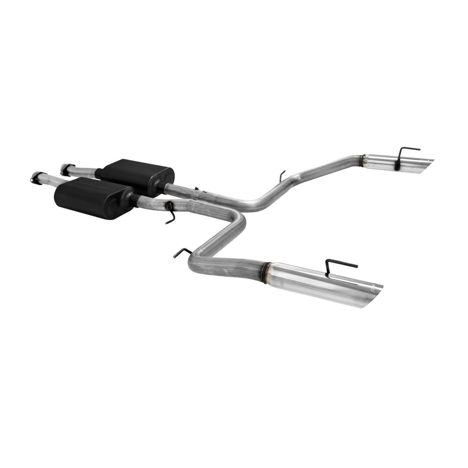 Flowmaster 817248 Cat-back System 409S - Dual Rear Exit - American Thunder - Moderate Sound
