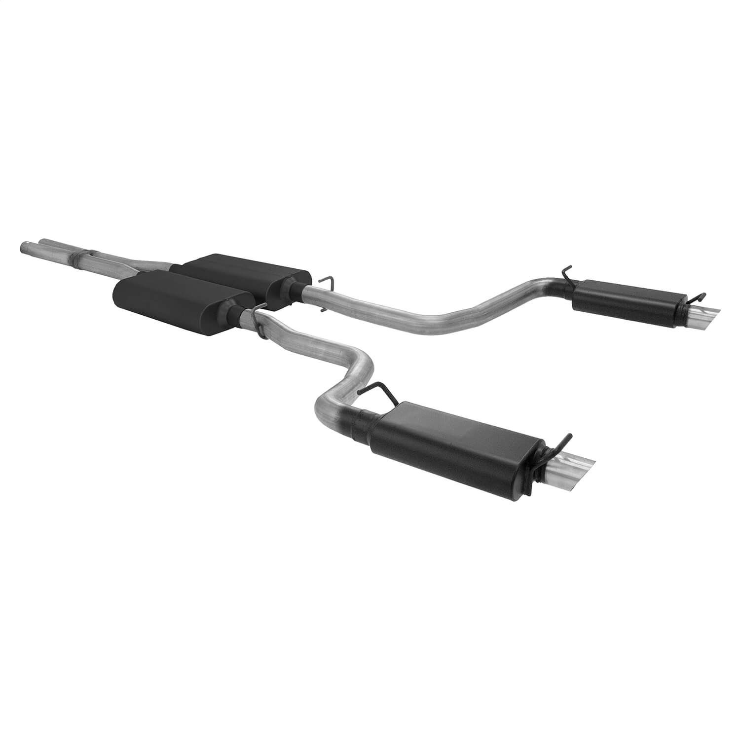 Flowmaster 817543 Cat-back System 409S - Dual Rear Exit - Force II - Moderate Sound