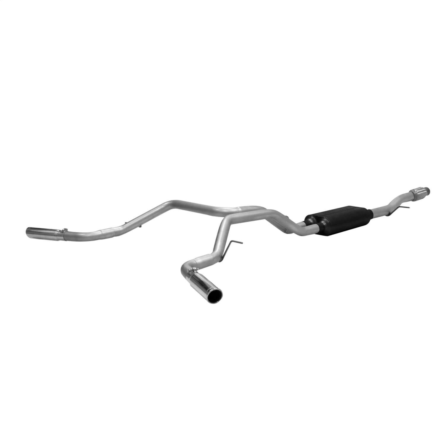Flowmaster 817554 Cat-back System 409S - Dual Side Exit - Force II - Mild/Moderate Sound