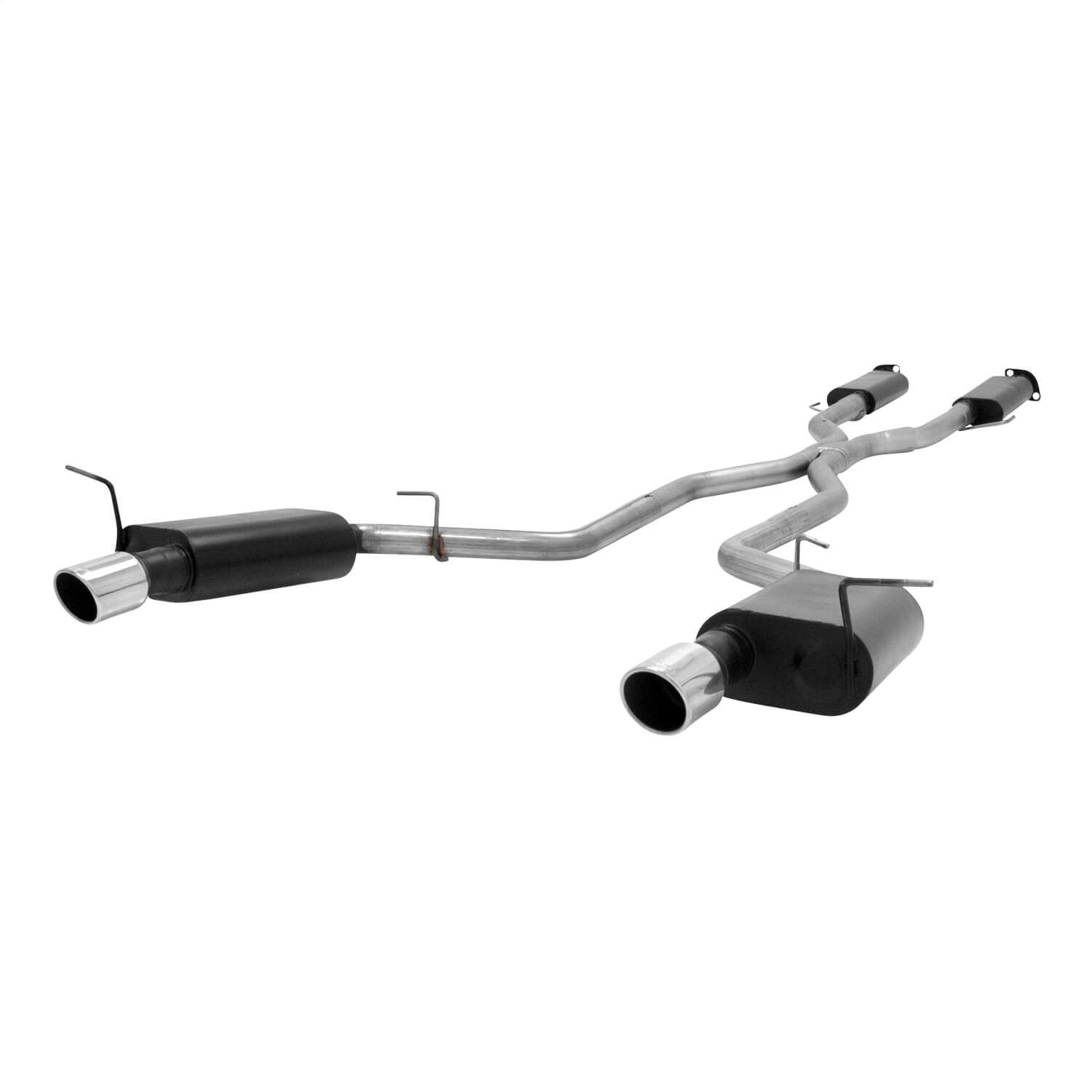 Flowmaster 817651 Cat-back System 409S - Dual Rear Exit - Force II - Mild/Moderate Sound