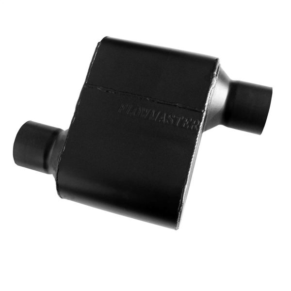 Flowmaster 842518 Super 10 Muffler 409S - 2.50 Offset In / 2.50 Offset Out - Aggressive Sound