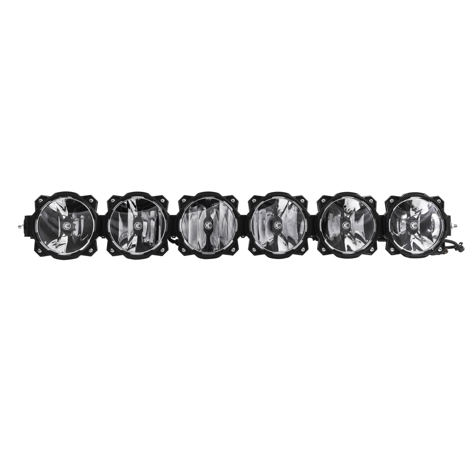 KC Hilites 39 in Pro6 Gravity LED - 6-Light - Light Bar System - 120W Combo Beam - for Can-Am Maverick