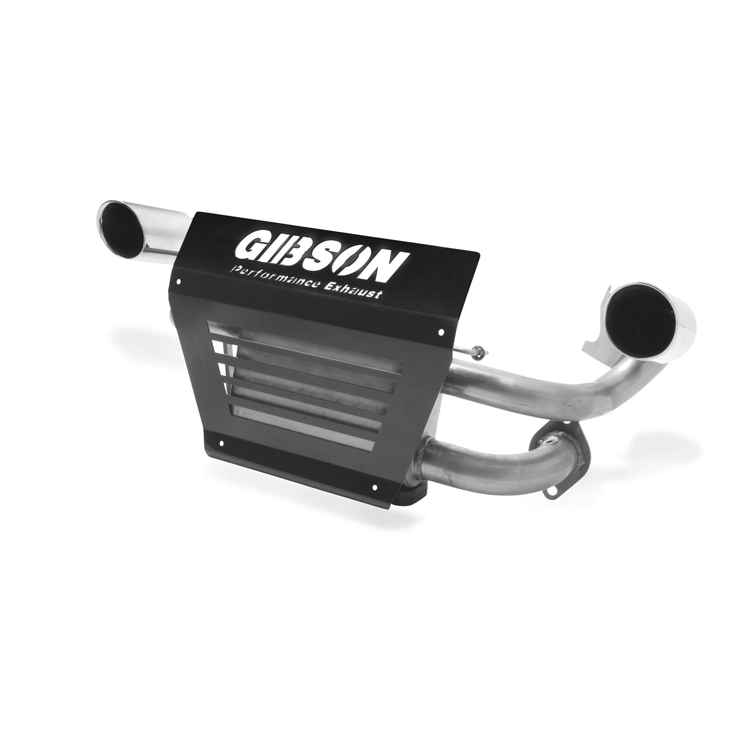 Polaris UTV Dual Exhaust; Stainless