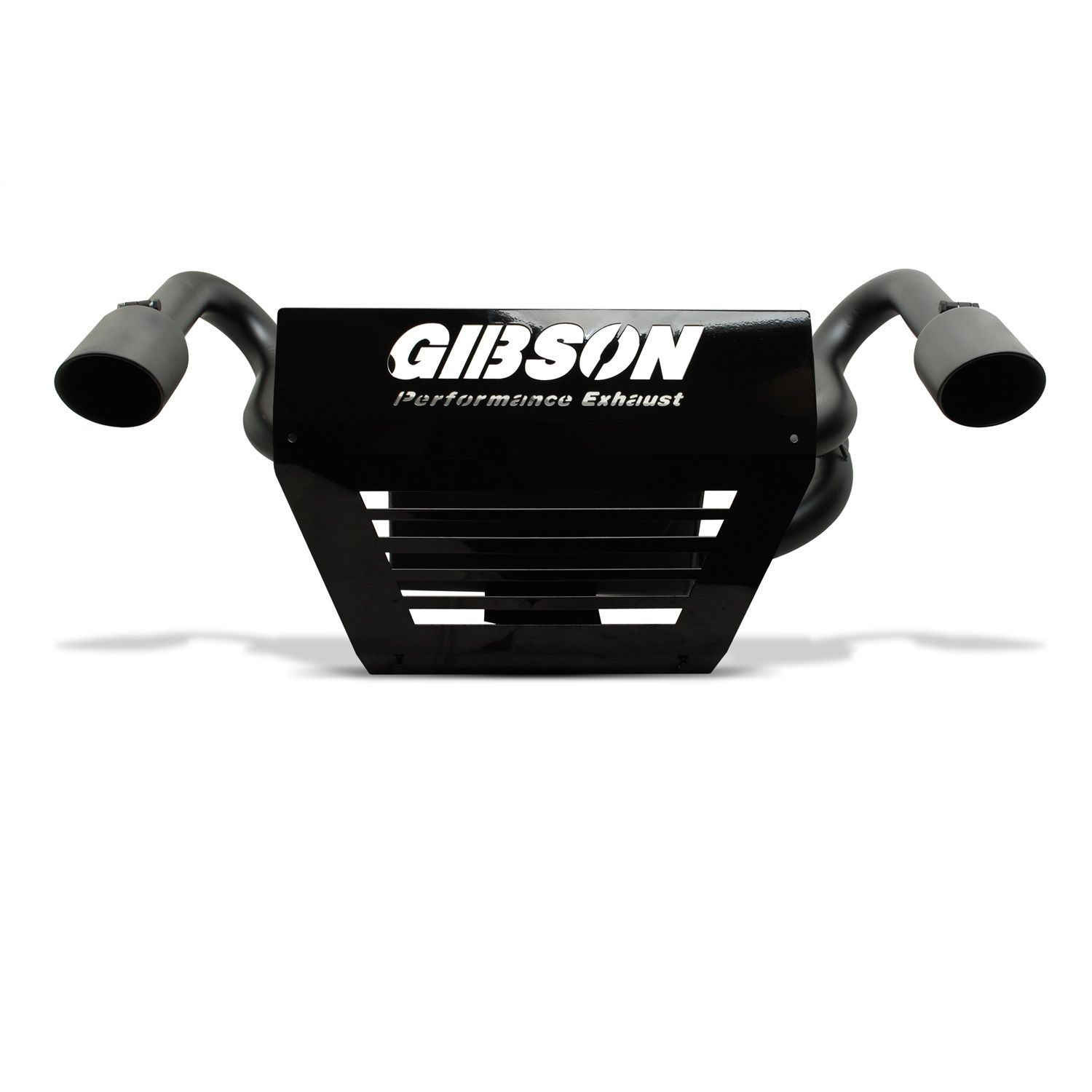 Polaris UTV Dual Exhaust; Black Ceramic