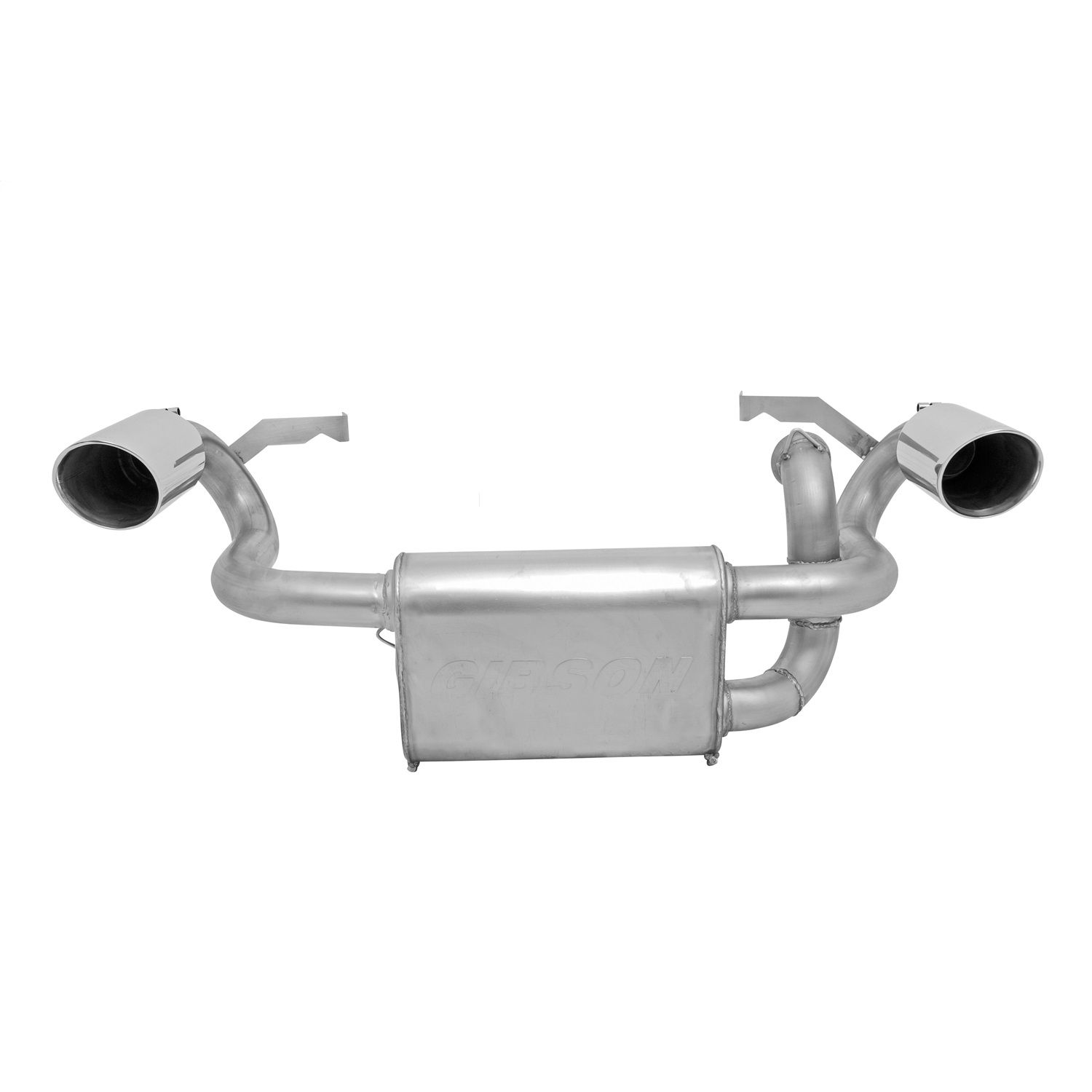 Polaris UTV Dual Exhaust; Stainless