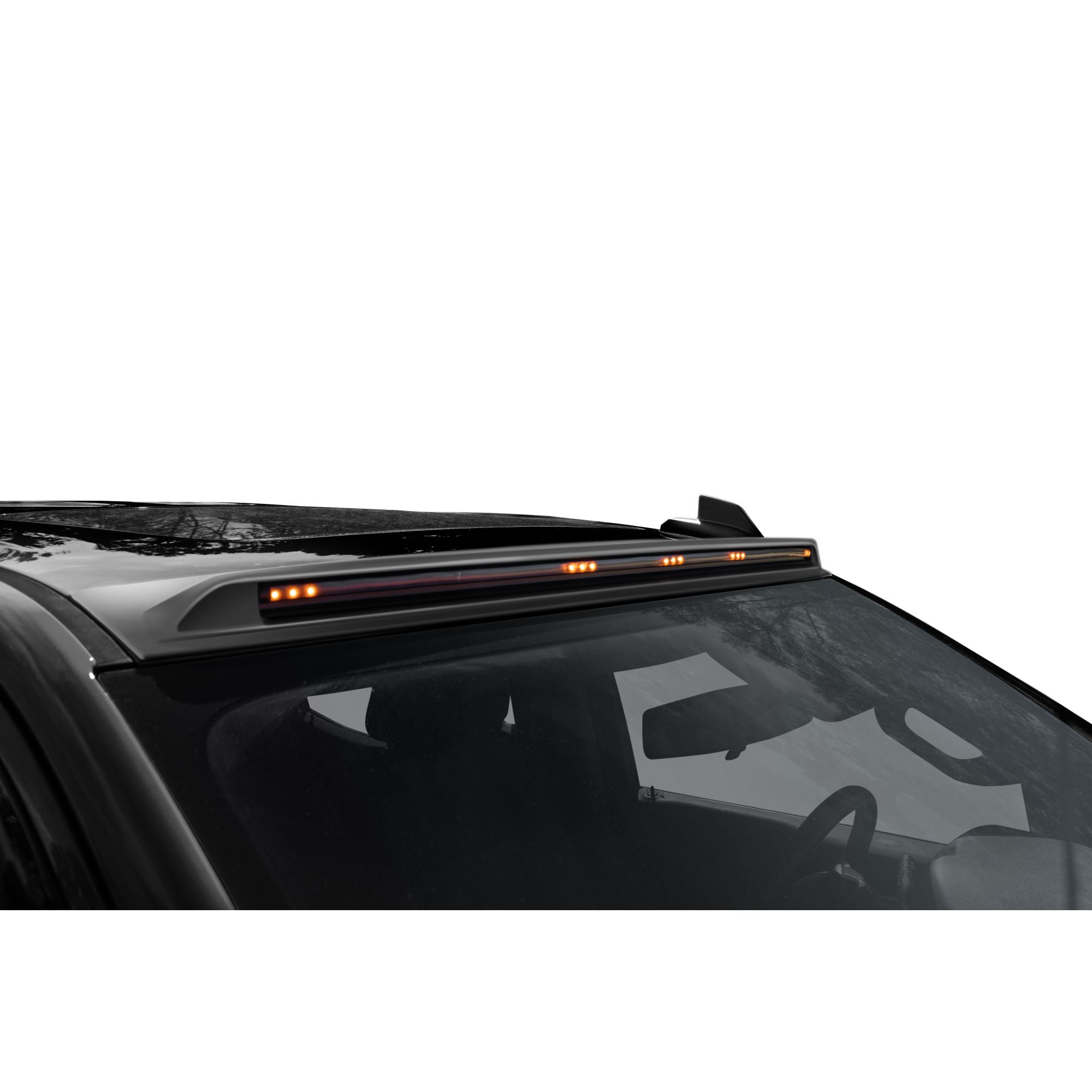Auto Ventshade 698168-GBA Aerocab Color Marker Light, Onyx Black, fits 19-22 Chevrolet Silverado